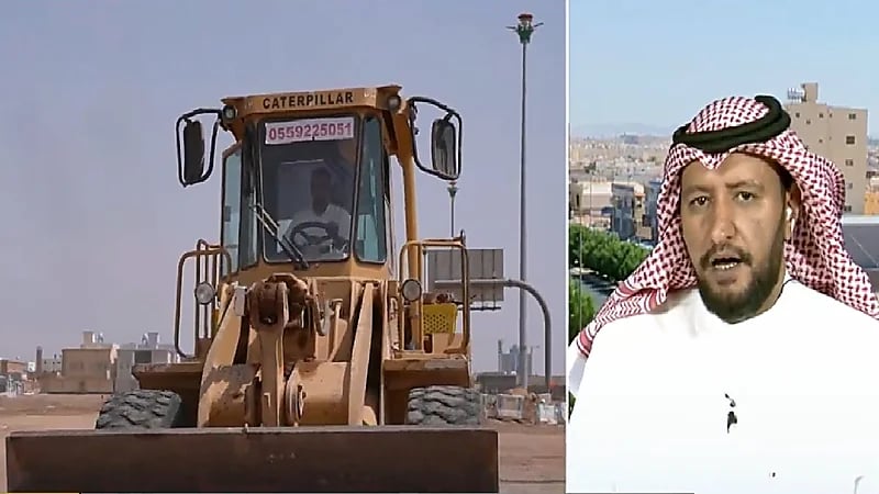 شاهد .. مواطن يملك أسطولاً من المعدات : نشأت من ظهر "شيول" وأتمنى أجد سعودي أوظفه لدي