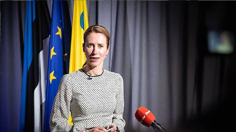 فضيحة لرئيسة الوزراء الإستونية بسبب بمدفأة كهربائية