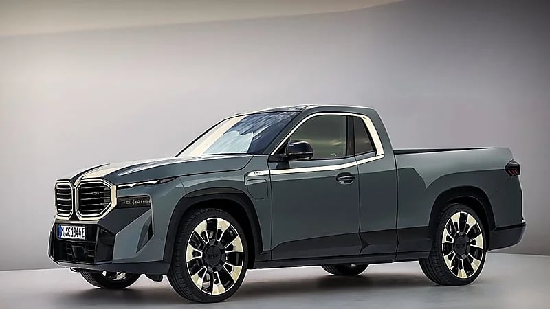 بي أم دبليو XM تظهر على هيئة شاحنة بيك اب