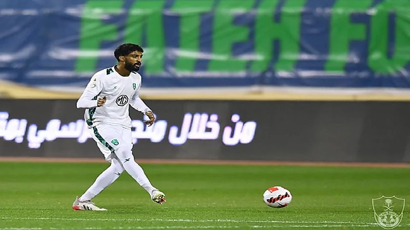 الفحوصات تحدد مدة غياب الحمد عن الأهلي