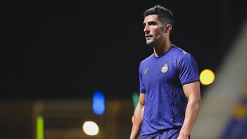 النتائج الأولية لإصابة لاعب النصر