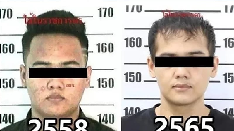 شاب يغير وجه ليشبه الكوريين هربا من الشرطة