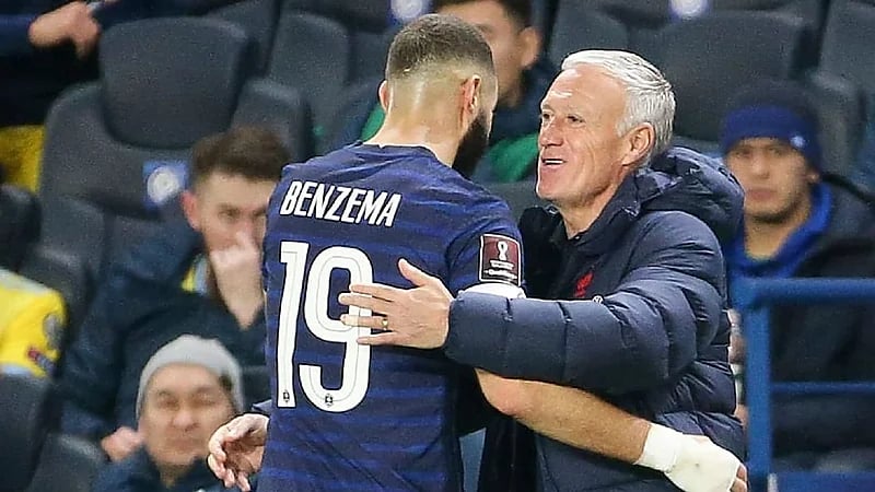 ديشامب: موضوع استبعاد بنزيما من كأس العالم انتهى