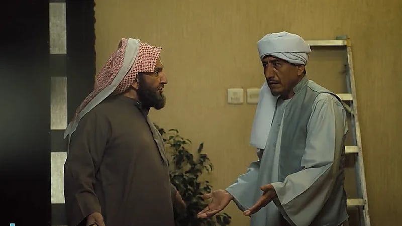 شاهد.. السدحان يفسد على القصبي ليلة عرسه في "طاش العودة"