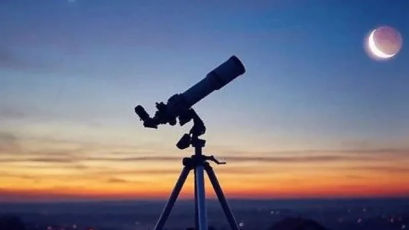 رؤية هلال شوال بحوطة سدير وتعذر رؤيته بالطائف