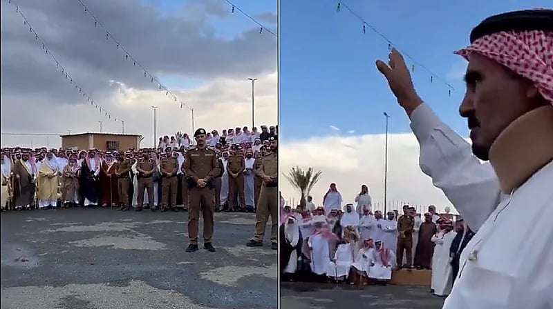 في مشهد تقشعر له الأبدان .. مواطن يعفو عن قاتل أخيه لوجه الله