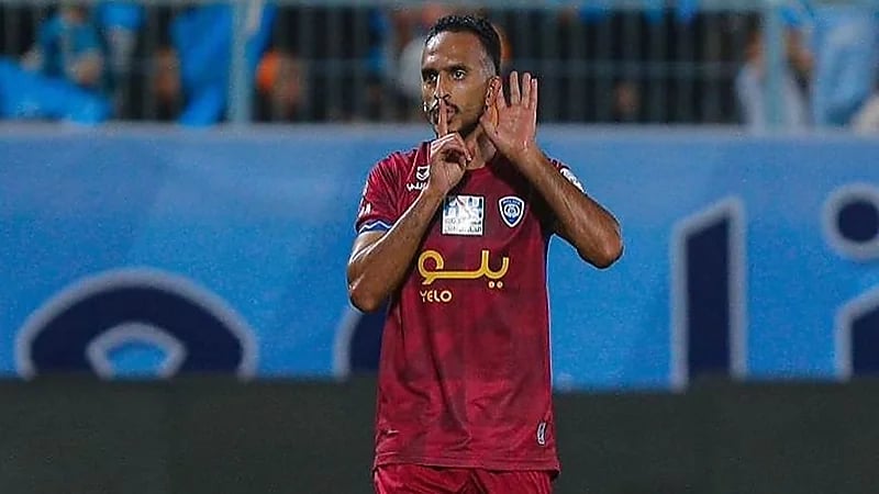 مهاجم أبها قبل مواجهة سباهان الايراني .. الله يكفينا شرهم