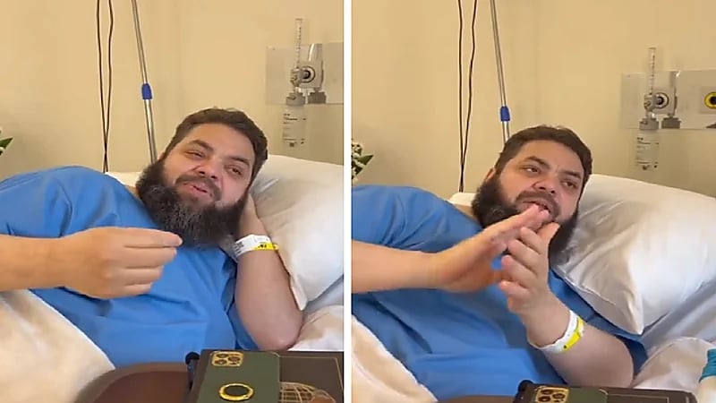 مُعلم يروي قصة كفاحه بعد إصابته بشلل في ليلة زفافه .. فيديو