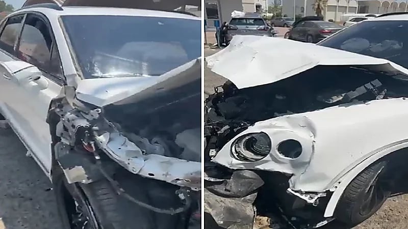 أول ظهور لسيارة فاطمة المؤمن التي تسببت في وفاة شخصين..فيديو