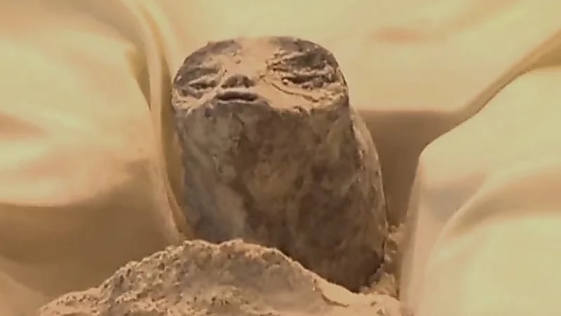 المكسيك تكشف عن فضائيين متوفيين منذ 1000سنة .. فيديو