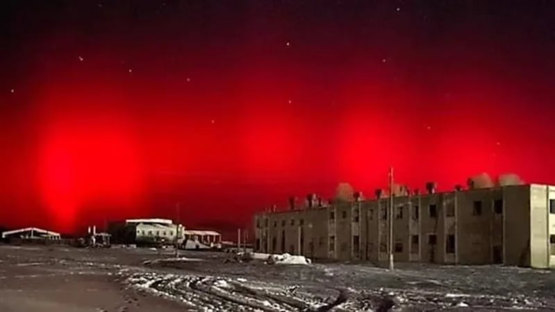 سماء منغوليا تتحول لشكل مُرعب