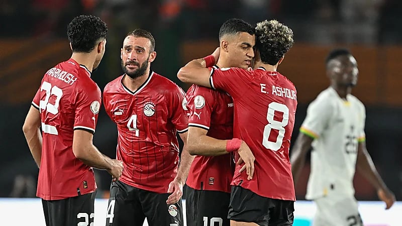 مصر تتعادل أمام غانا في أمم أفريقيا