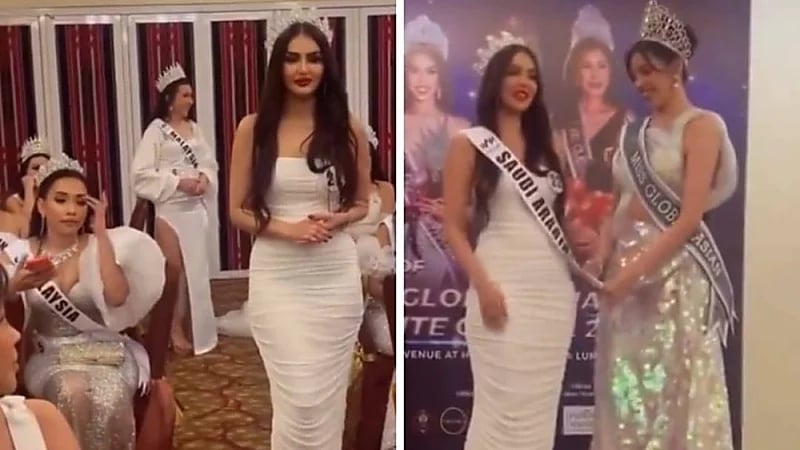 رومي القحطاني تشارك في مسابقة ملكة جمال آسيا..  فيديو +صور