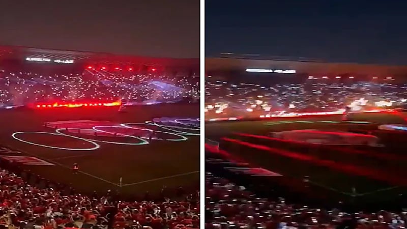 أُهْزوجة جماهير الأهلي المصري تُشعل أجواء الأول بارك .. فيديو