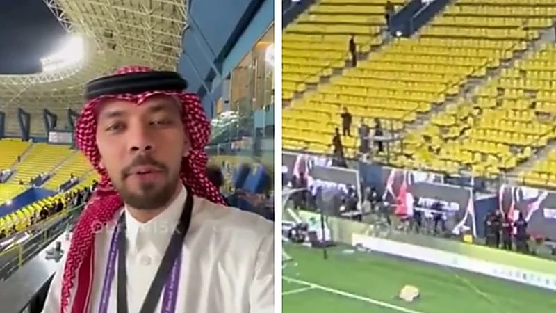 جماهير مصرية تحطم مقاعد ملعب الأول بارك بعد لقاء الأهلي والزمالك .. فيديو