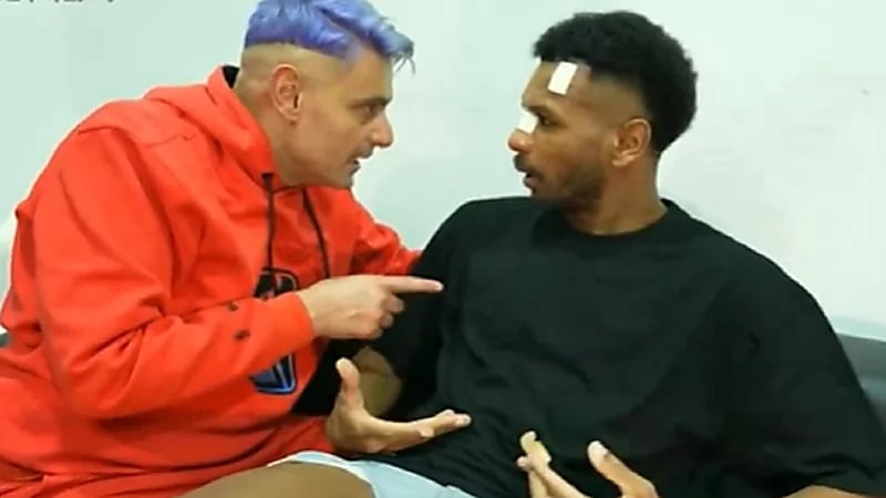 البليهي يصاب بجروح في الوجه .. فيديو