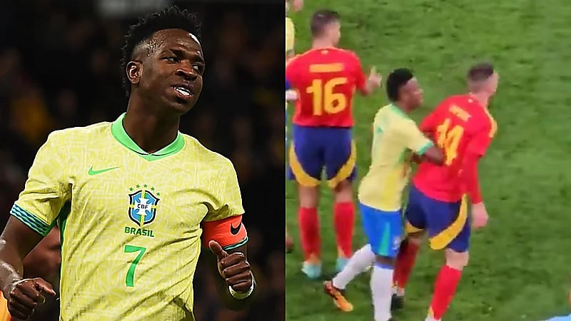 لاعب النصر ساخراً : فينيسيوس كان يرغب في الرقص