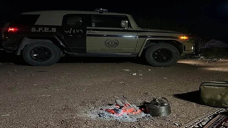  ضبط مواطن لإشعال النار في أراضي الغطاء النباتي بمنطقة حائل