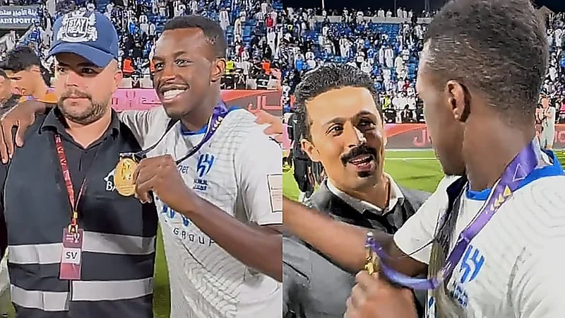 سعود عبدالحميد عن استمراره في الهلال: إن شاء الله خير .. فيديو