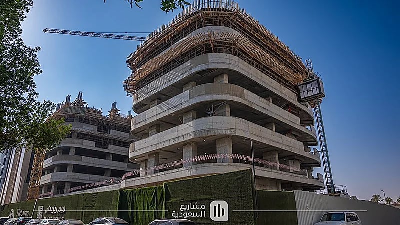 آخر تطورات مشروع برج ذا كيرفز السكني على طريق الملك فهد ..صور
