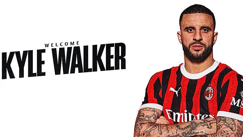 ووكر ينتقل رسميًا إلى ميلان