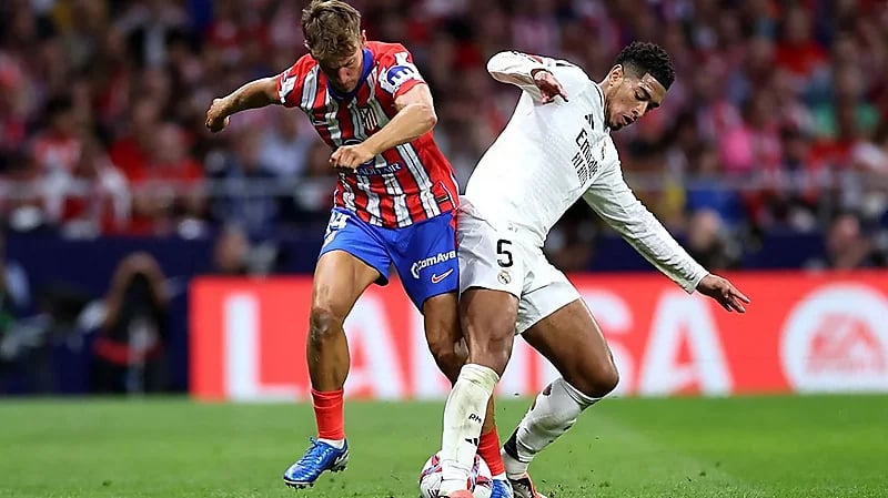 ريال مدريد وأتلتيكو مدريد يتقاسمان نقاط الديربي