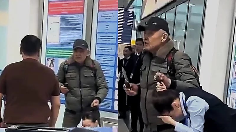 ملاكم سابق ينقذ رهينة بعد مواجهة مع مهاجم مسلح .. فيديو