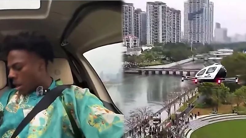 اليوتيوبر الأمريكي سبيد يجرب السيارة الطائرة في الصين لأول مرة .. فيديو