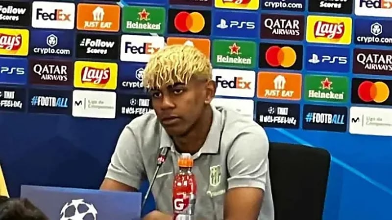 يامال يكشف سر قصة شعره الغريبة.. فيديو