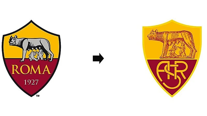 روما يعود إلى شعاره الكلاسيكي استجابة لجماهيره