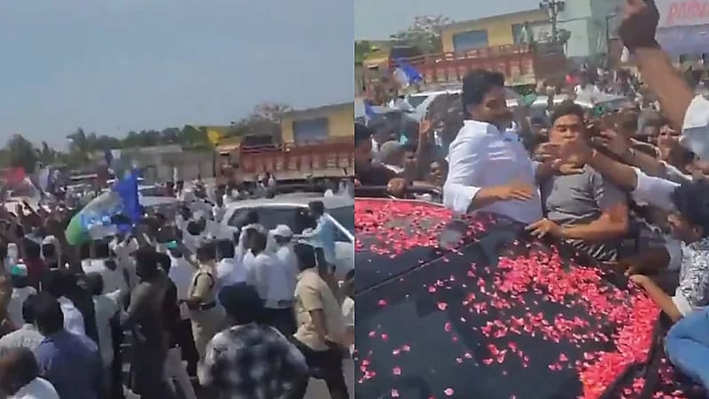 مسن يفقد حياته تحت عجلات موكب سياسي والمناصرون يواصلون الاحتفال!  ..  فيديو