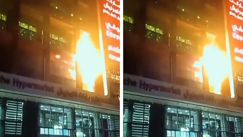 فاجعة في العراق: حريق مول يقتل سبعة من عائلة واحدة .. فيديو