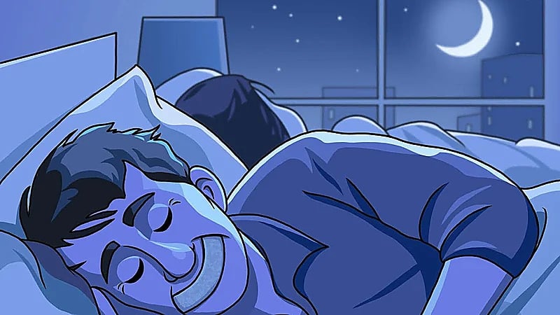 باهمام يحذر من استخدام لاصقات الفم أثناء النوم : تؤدي للوفاة