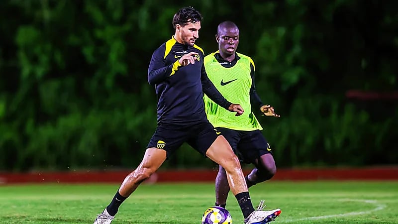 الاتحاد يختتم استعداداته تحت الأمطار قبل مواجهة النصر