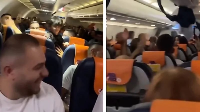 رحلة جوية تتحول لحفلة فيروزية على ارتفاع 30 ألف قدم .. فيديو