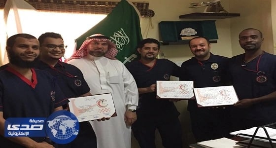 بالصور.. تكريم منسوبي اسعاف مطار جدة المشاركين في الدور التوعوي بصالة الحجاج