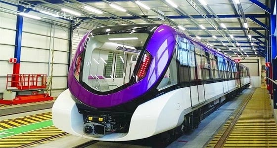 وصول قطارات المترو إلى الرياض