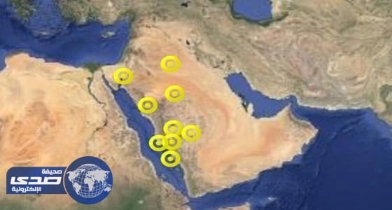 8 مناطق في المملكة تتعرض لرياح نشطة وأتربة