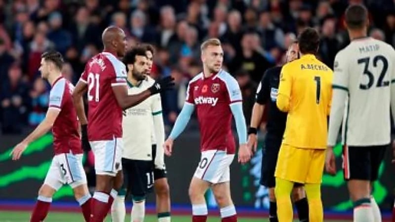 ويستهام ينتزع فوزا ثمينا من ليفربول 