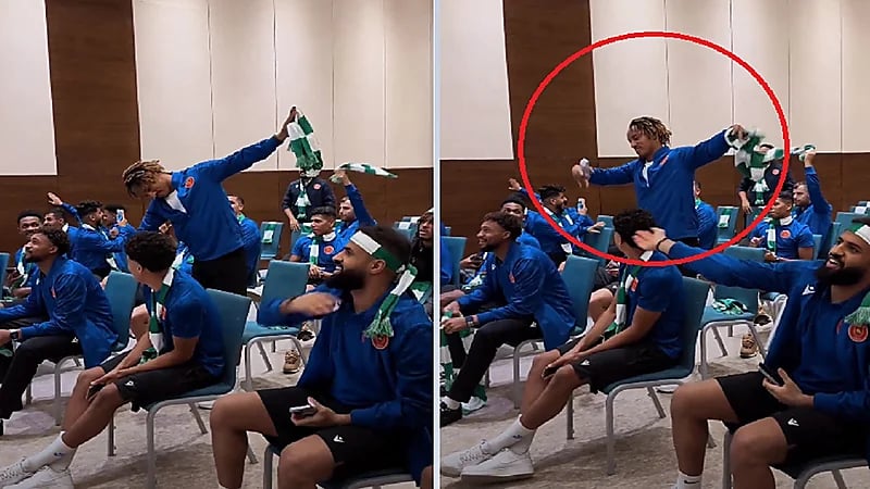 كاريلو يحتفل بهدف الأخضر على طريقة محمد كنو .. فيديو