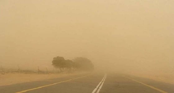" النقل " تحذر مرتادي هذه الطرق لوجود عاصفة ترابية