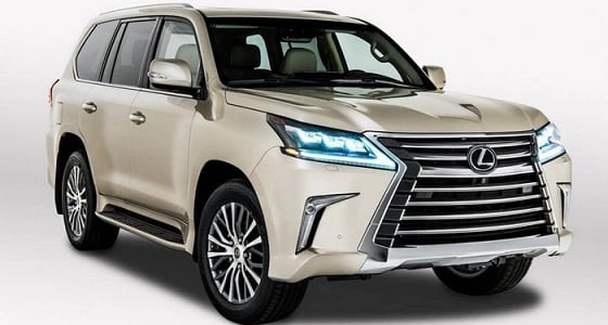 نسخة جديدة بخمس مقاعد من لكزس LX موديل 2018 في معرض لوس أنجلوس