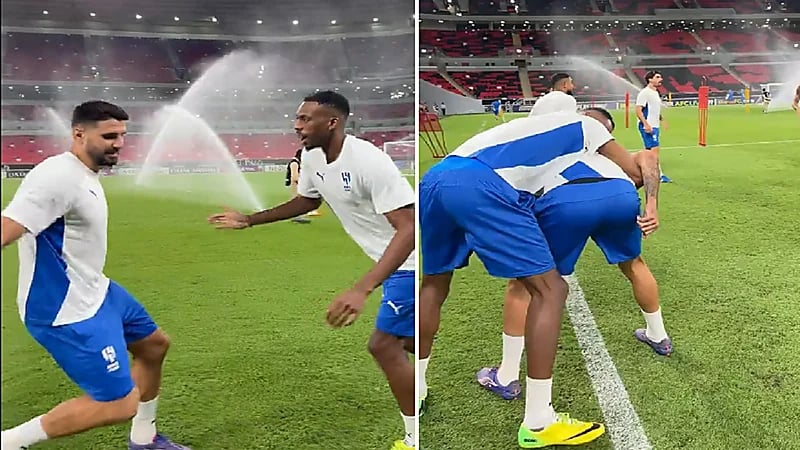 كنو يمازح ميتروفيتش في يوم ميلاده .. فيديو