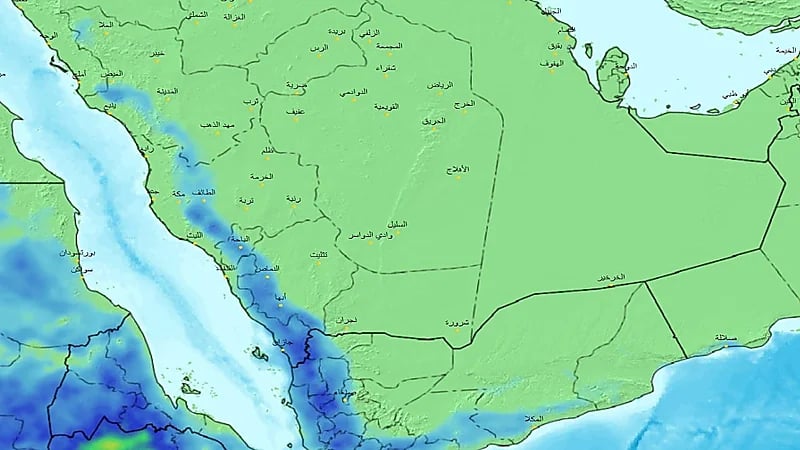 "الحصيني" يتوقع هطول أمطار متفاوتة على مدن المملكة