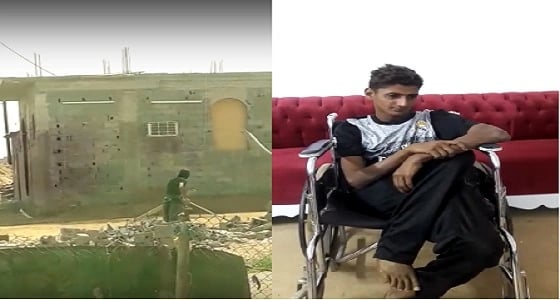 تطورات جديدة بشأن مقطع شاب معاق عنفه والده بقسوة