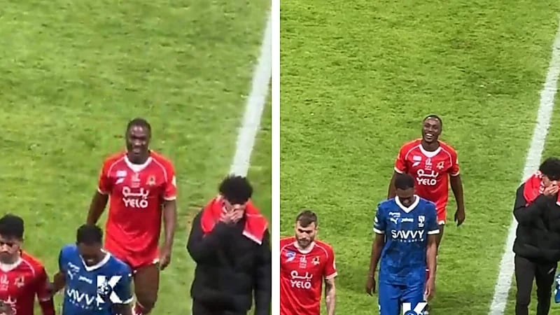 ردة فعل مفاجئة لإيغالو عقب خسارة الوحدة أمام الهلال .. فيديو
