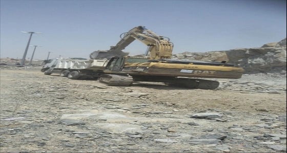 استكمال طرق الخدمة التابعة للطريق الدائري الرابع بمكة