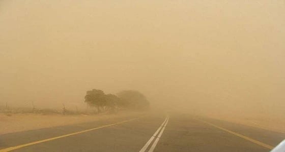 الأرصاد: استمرار الرياح المثيرة للأتربة على بعض مناطق المملكة غدًا