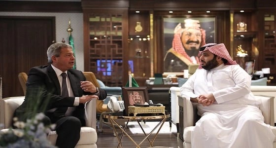 " آل الشيخ " يستقبل نظيره المصري لبحث تطوير الرياضة في البلدين