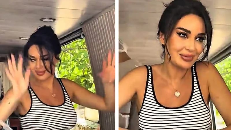 سيرين عبدالنور تخطف الأنظار بجمالها وعفويتها في عمر الخمسين.. فيديو